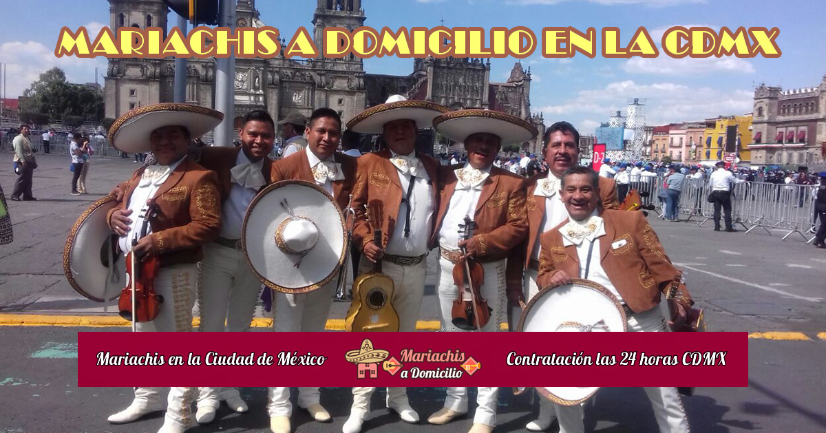 Mariachis a domicilio en CDMX y EDOMEX